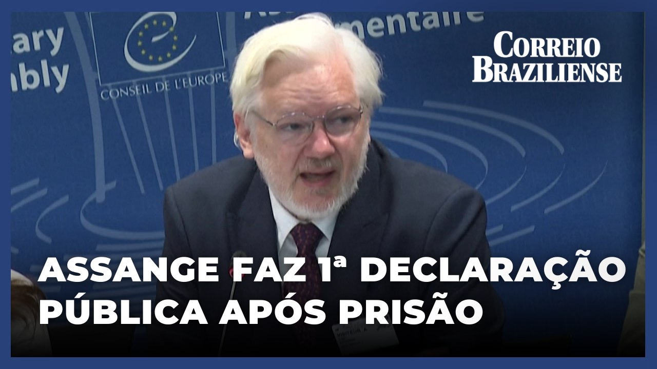 Fundador do WikiLeaks diz que foi solto após se declarar “culpado por ter feito jornalismo”