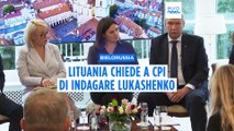 Lituania chiede indagine Cpi contro crimini commessi da Lukashenko, soddisfatta Tsikhanouskaya