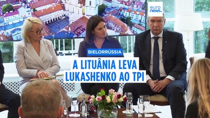 Líder da oposição bielorrussa saúda decisão lituana de levar Lukashenko ao TPI