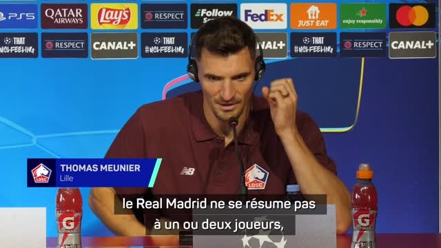 Lille - Meunier : Le Real ne se résume pas à un seul joueur