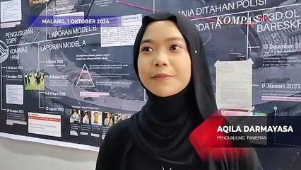 Dua Tahun Tragedi Kanjuruhan, Mahasiswa FIB UB Gelar Pameran Seni Untuk Menolak Lupa