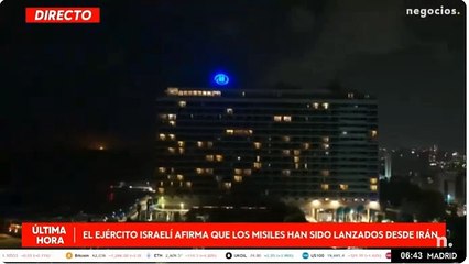 Irán lanza más de 100 misiles contra Israel 🚀