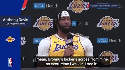 Redick and AD discuss LeBron/Bronny link-up