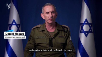 Descargar video: El ejército israelí dice que el ataque con misiles iraníes puede ser a gran escala