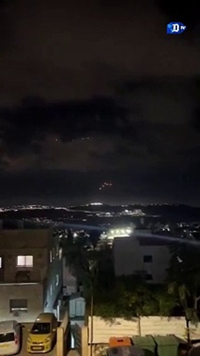 Irán ataca a Israel con misiles balísticos