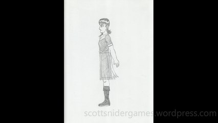 Manga Boy Pencil Sketch Video #6 (10-01-2024)