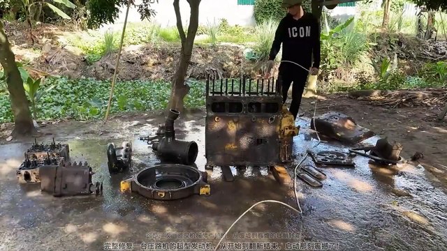 A complete restoration of a roller engine, from the beginning to the end of the refurbishment, the moment it starts is shocking!