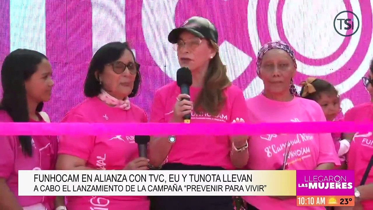 FUNHOCAM en alianza con TVC,EU y Tu Nota llevan a cabo el lanzamiento de la campaña ‘’Prevenir para vivir’’