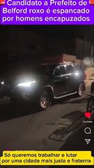 Candidato a vereador em Belford Roxo é agredido