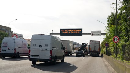 Le périphérique à 50 km/h met déjà les Parisiens sur les nerfs