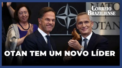 Mark Rutte toma posso como novo chefe da OTAN