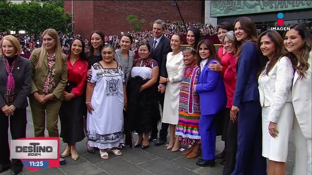 Claudia Sheinbaum llega a San Lázaro para la ceremonia de toma de posesión