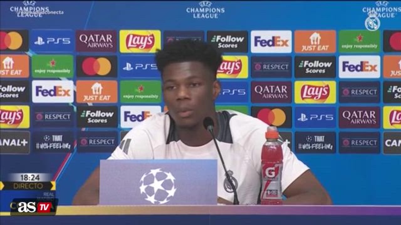 Tchouameni: "¿Que si juego mal? Si escuchas mucho a la prensa te vuelves loco"