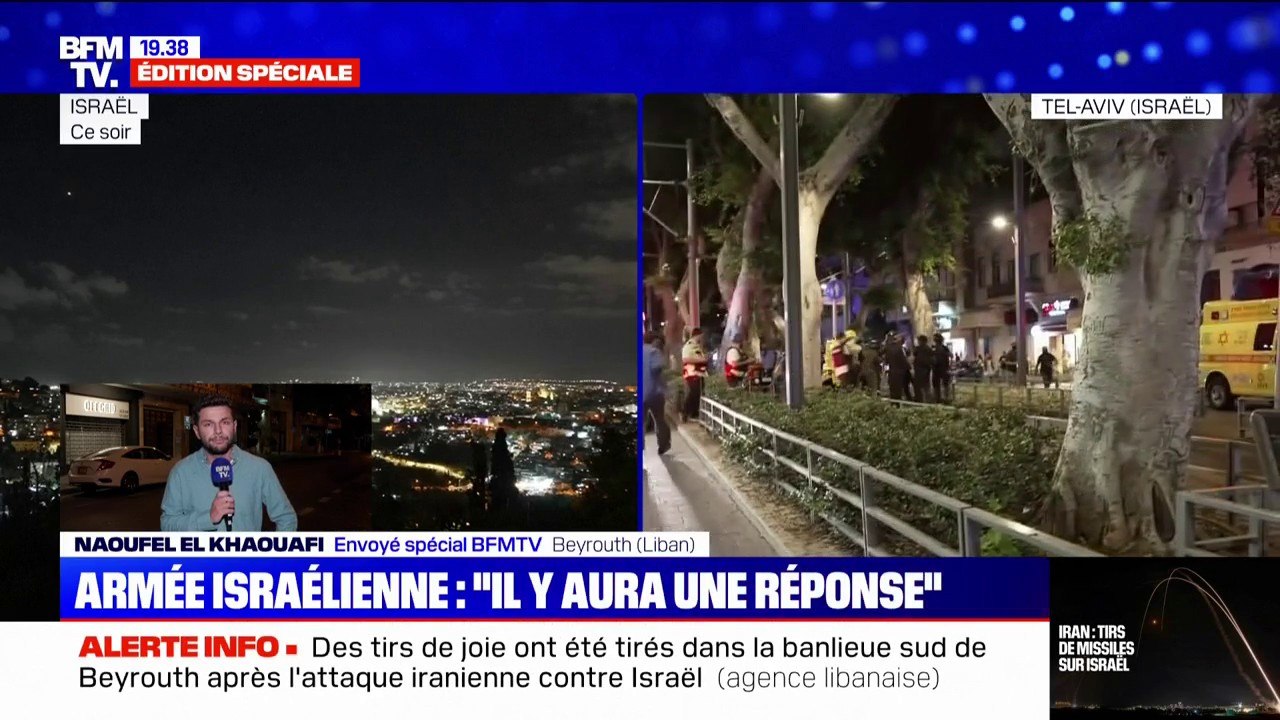 Frappes iraniennes en Israël: au Liban, des "tirs de joie" entendus dans des quartiers chiites de Beyrouth