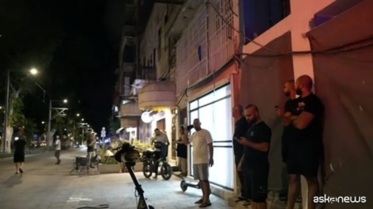 I missili dell'Iran intercettati nei cieli di Tel Aviv
