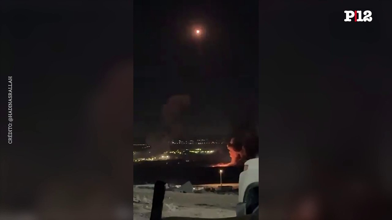 Cae sobre israel un aluvión de misiles lanzados por Irán