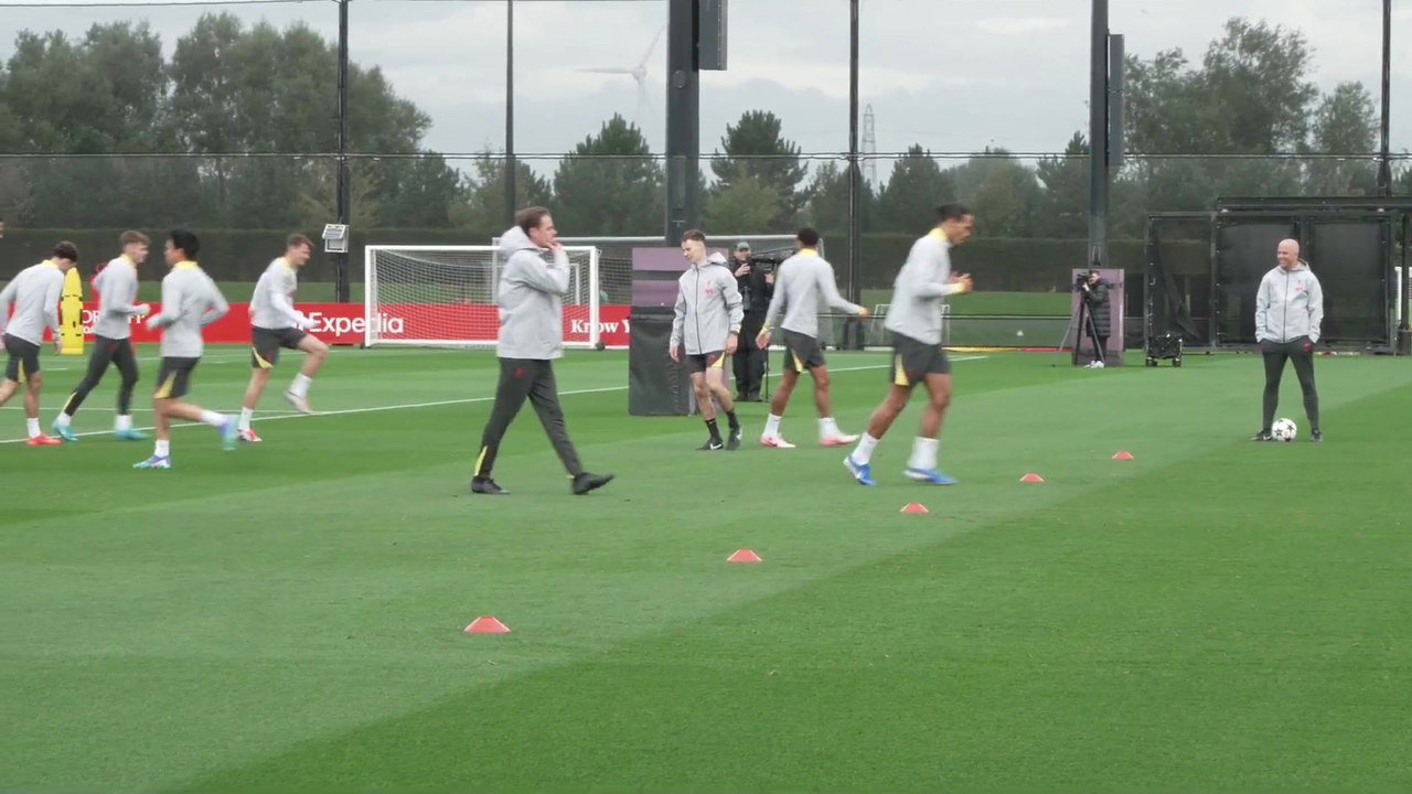 Liverpool's final preparations ahead of Anfield UCL night against Bologna