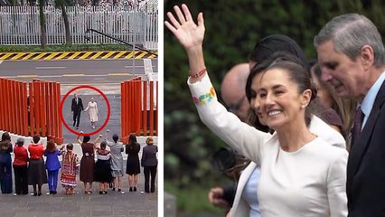 Claudia Sheinbaum llega tarde a su toma de protesta como Presidenta de México