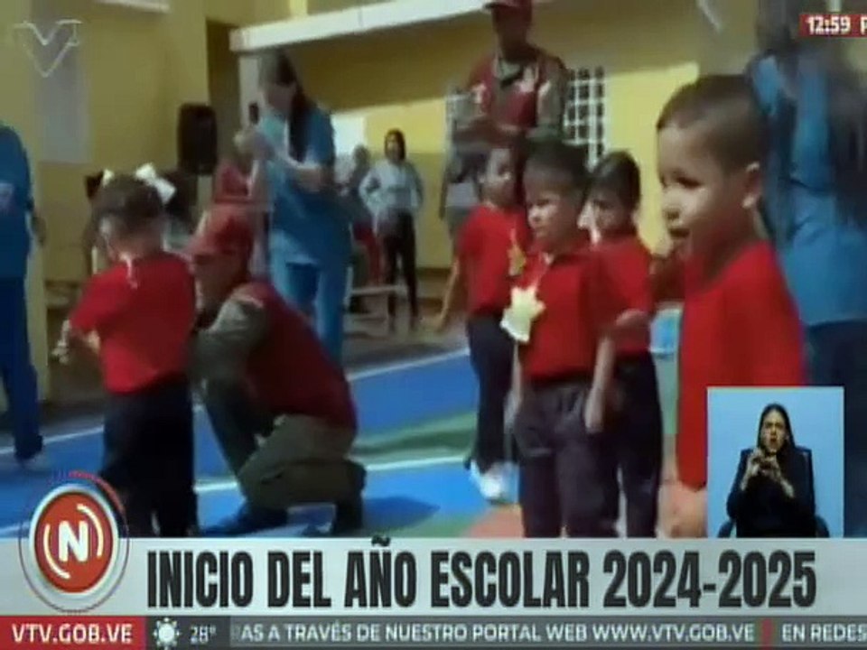 Caracas | Más de 150 estudiantes de la U.E.N. Vicente Landaeta Gil retornaron a las aulas