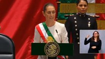 Claudia Sheinbaum dedica a las mujeres su primer discurso como Presidenta de México: 