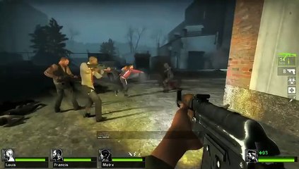 Left 4 Dead 2-Louis Startled The Witch