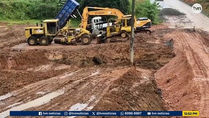 Colapsa vía en la Loma de San Pedro