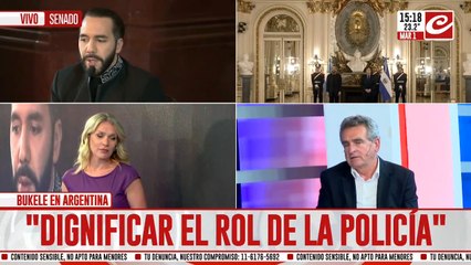 Agustín Rossi: "Del metodo Bukele aplicaría poco en la Argentina"