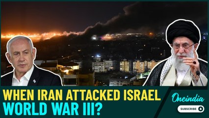 Iran's Strike on Israel Caught on Camera: 100+Ballistic Missile Rain over Israel |World War 3 Begins