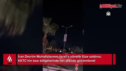 İran'ın İsrail saldırısı KKTC'den görüldü