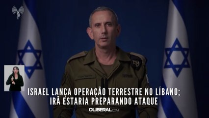 Israel lança operação terrestre no Líbano; Irã estaria preparando ataque