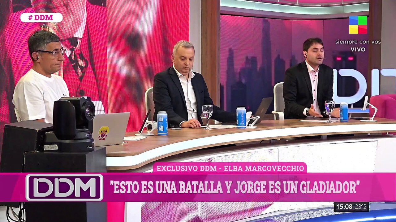  POR PRIMERA VEZ habla ELBA MARCOVECCHIO tras declarar en la causa Lanata
