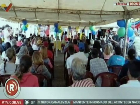 Táchira | Autoridades nacionales inauguran Casa Viva Venezuela Olga Carvajal en el municipio Córdoba