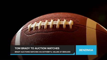 Tom Brady to Auction His Exclusive Watch Collection Through Sotheby's. Pieces Worth up to $800,000 Mark Significant Moments in His Career.