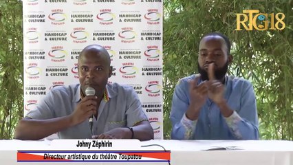 Pwodiksyon teyat Toupatou lanse 9èm edisyon "Quinzaine international handicap et culture ".