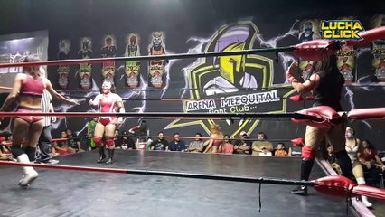 Linda Llamarada & Princesa Quetzal & Sexy Flor vs Baby Love & Princesa Aguila & Alish Aguerrida