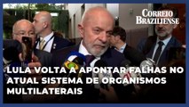 Lula 'lamenta' falta de ação da ONU para fazer Israel iniciar negociações