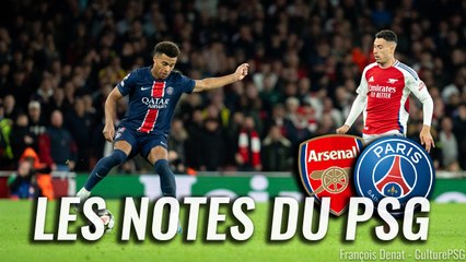 Arsenal/PSG (2-0) : les notes des Parisiens