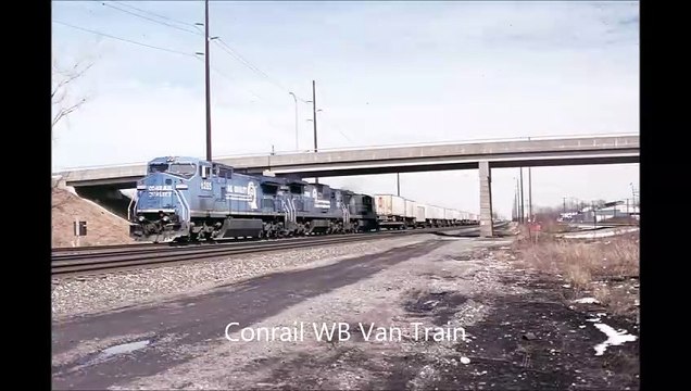 SaveTube.App-Conrail and NS Action at Erie, PA April 1998