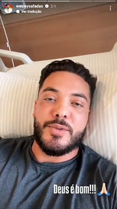 Wesley Safadão passa por nova cirurgia na coluna e atualiza fãs sobre estado de saúde