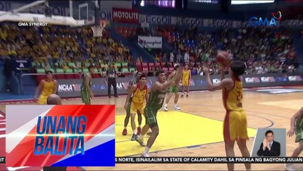 Benilde Blazers, panalo kontra-San Sebastian Golden Stags sa overtime, 96-94 | Unang Balita