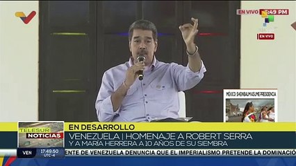 Pdte. de Venezuela se pronuncia ante situación en Medio Oriente