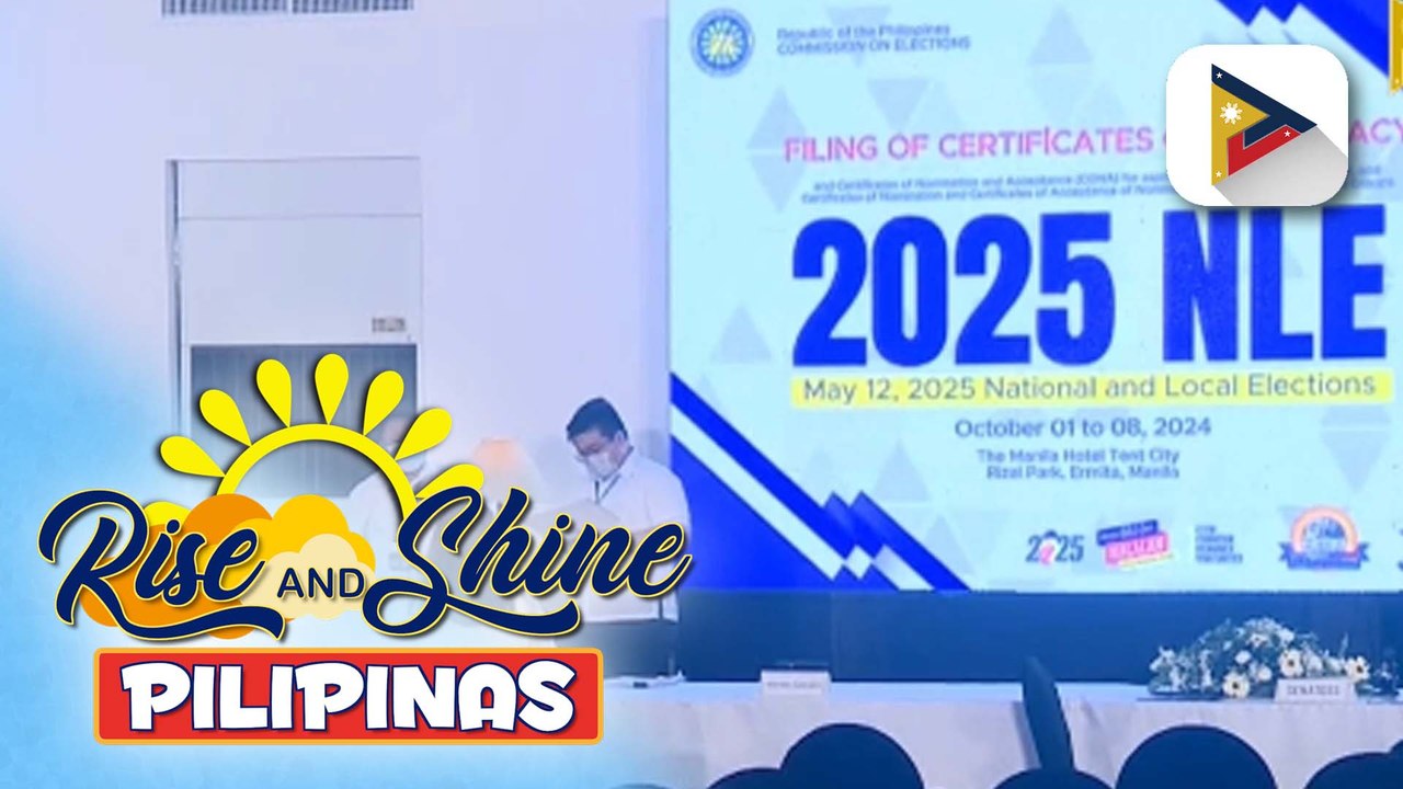 Unang araw ng COC filing, naging matagumpay ayon sa Comelec