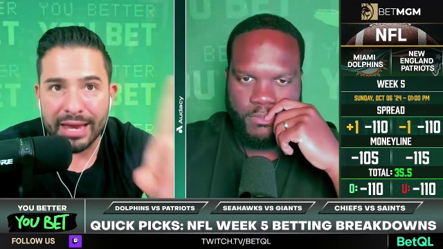 Best Bets for Dolphins vs Patriots in Week 5