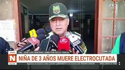 Menor muere electrocutada