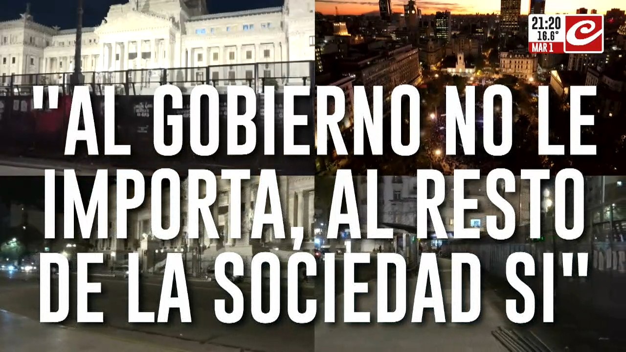 Emiliano Yacobiti, vicerrector de la UBA: "Al Gobierno no le importa, al resto de la sociedad si"