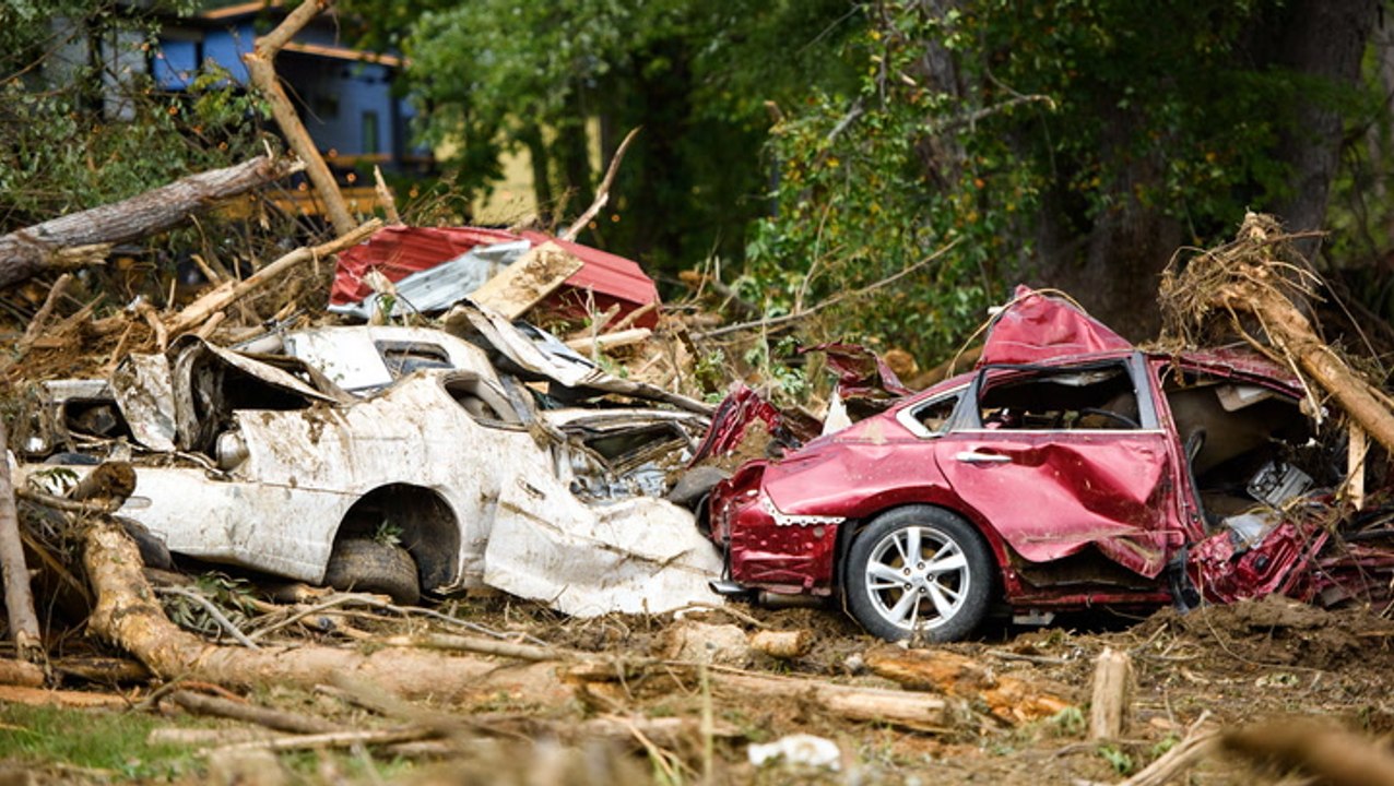 Shocking scenes of Hurricane Helene's aftermath in the Southeast US