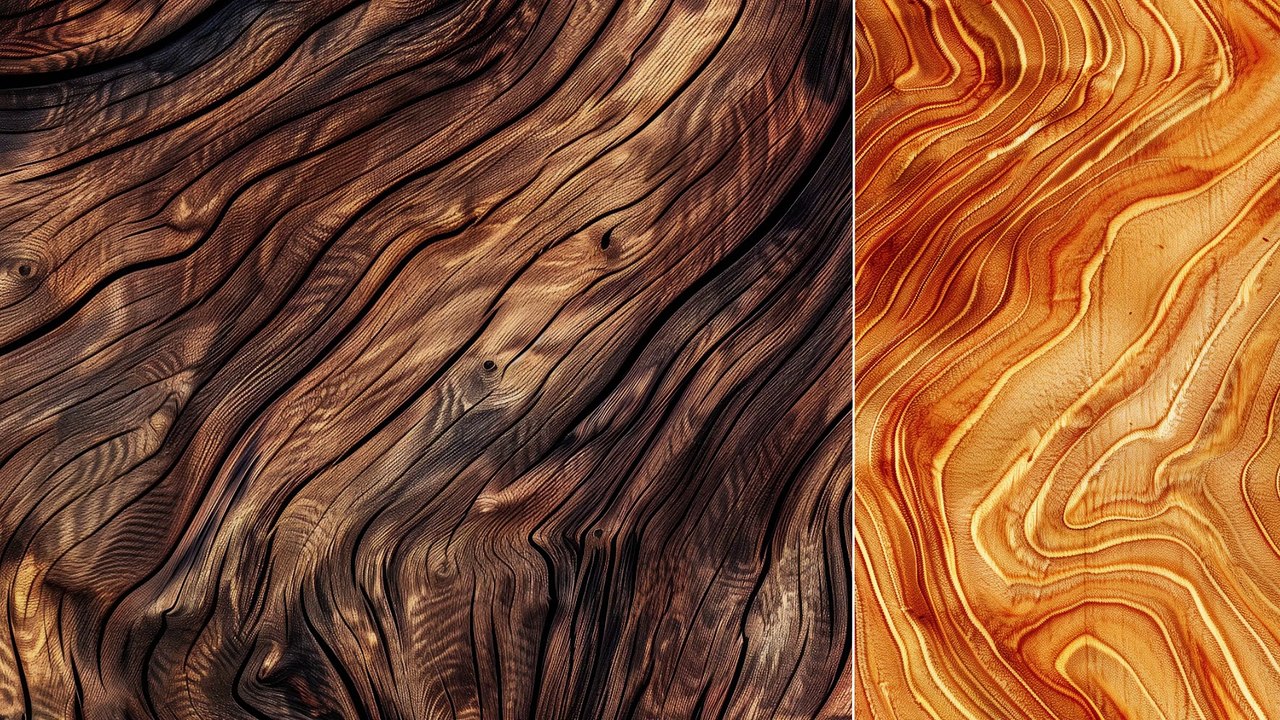 20 Wood Grain Texture Backgrounds