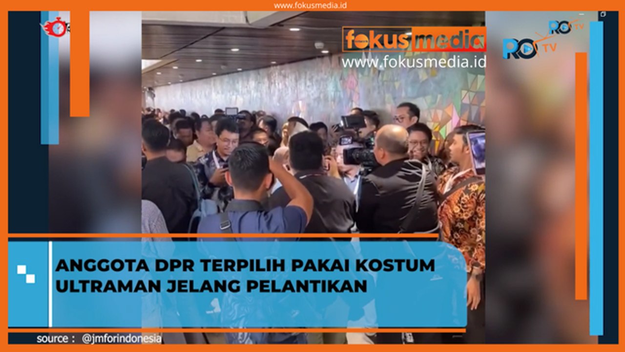 Anggota DPR Ultraman dilantik