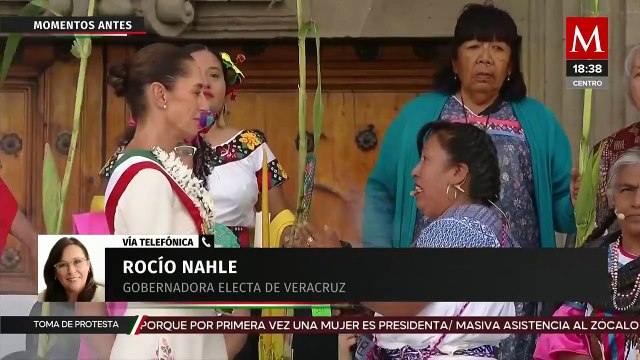 Estamos haciendo historía en México : Rocío Nahle sobre el inicio del sexenio de Claudia Sheinbaum