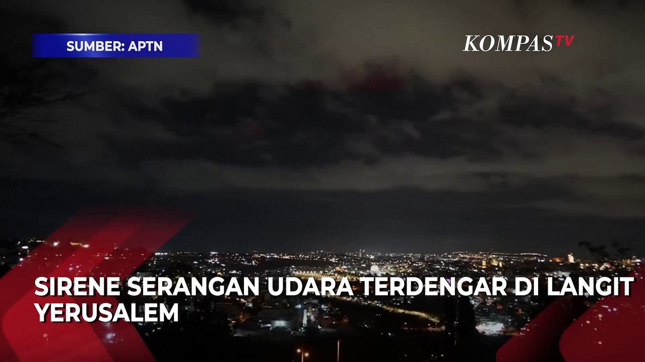 Iran Serang Israel, Ratusan Rudal Balistik Diluncurkan!